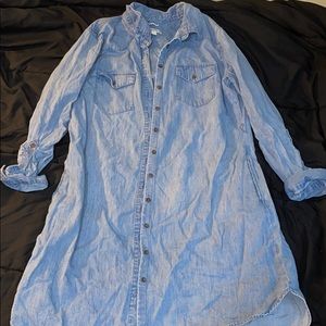 Denim dress
